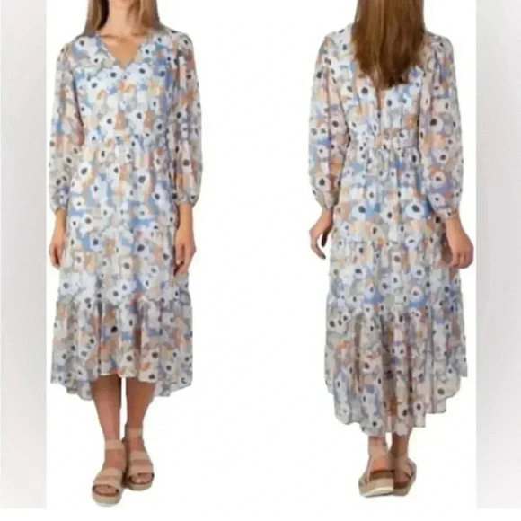 Joie Limited Edition Printed Maxi Dress Size M NWT - Picture 13 of 13